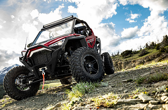 TAKE ON TOUGH TERRAIN